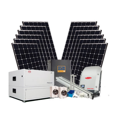 Fronius Primo  Inverter + Selectronic SP Pro Charger + BYD Premium LVL   Lithium Battery Bank + Trina  Off Grid System | Off Grid Solar  System Specialists - Solar Heroes